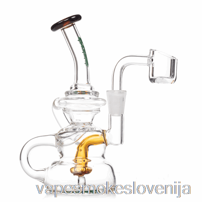 Vape Petrol Ooze Poplava Mini Dab Rig Morski Pesek Jantar (prozoren / Jantar)